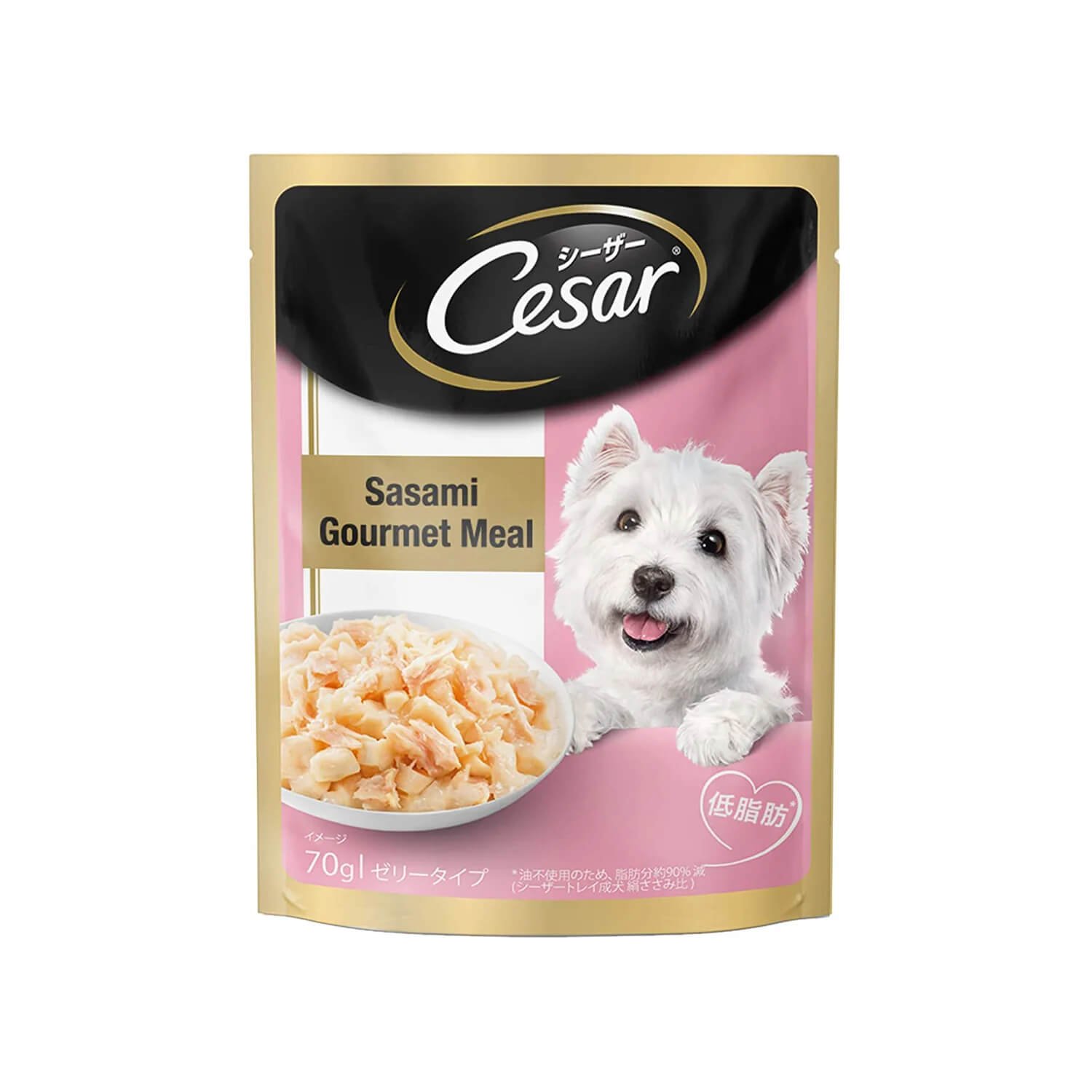 Cesar Premium Adult Wet Dog Food – Sasami Gourmet Meal (70g)