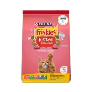 PURINA Friskies Kitten Discoveries Dry Cat Food - 1Kg