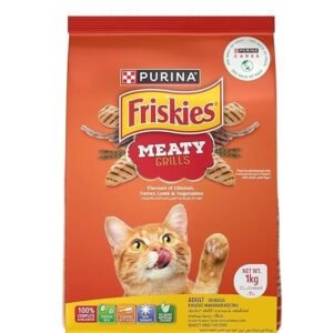 PURINA Friskies Meaty Grills Adult Dry Cat Food (1KG/2.5KG)