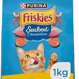 PURINA Friskies Seafood Sensations Adult Dry Cat Food (1kg/2.5kg/6kg)
