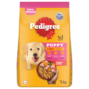 Pedigree Puppy Chicken & Milk Dog Food | High in Protein for puppies 3-18 months