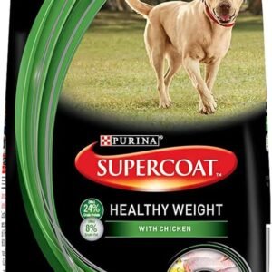 Purina Supercoat Healthy Weight Adult Dog Dry Food, Chicken – 3kg