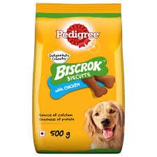 Pedigree Biscrok with Chicken Dog Biscuits (500g)