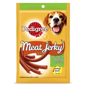 Pedigree Dog Treats Meat Jerky Stix – Bacon Flavour (60g)