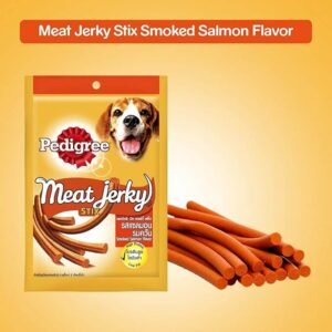 Pedigree Meat Jerky Stix Adult Dog Treat, Smoked Salmon (60g)