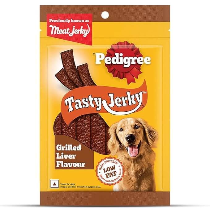 Pedigree Tasty Meat Jerky Stix – Grilled Liver Flavour (60g)